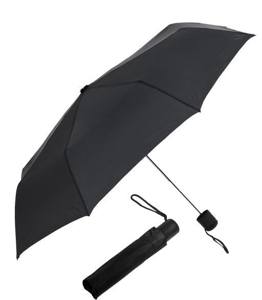 Black The One Umbrella  grouped