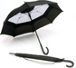 Windbrella fashion umbrella color black