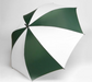 Windbrella golf umbrella color hunter green and white